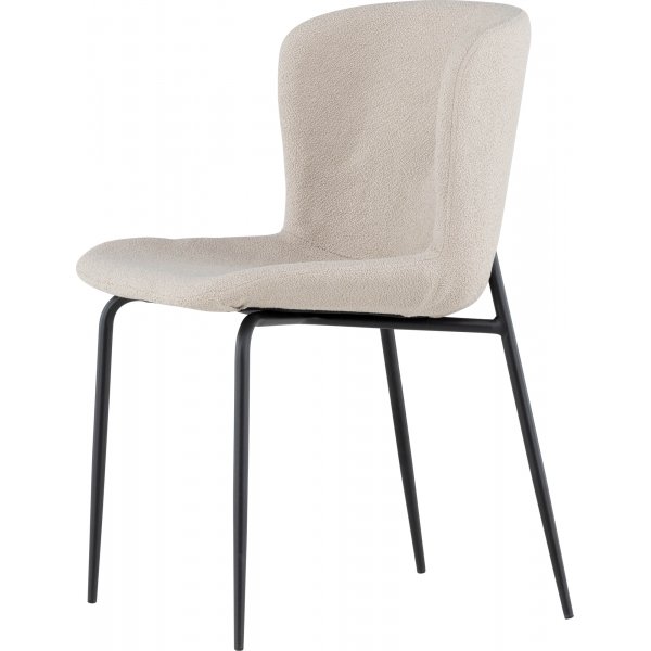 Modesto matstol - Beige boucle