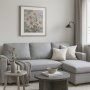 Soffa med frvaring gr 214 cm bred