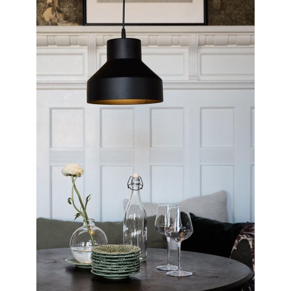 Plafonnier/Fentre Solo - Noir mat - 26 cm