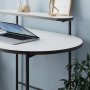 Lob skrivbord 100x72 cm - Vit