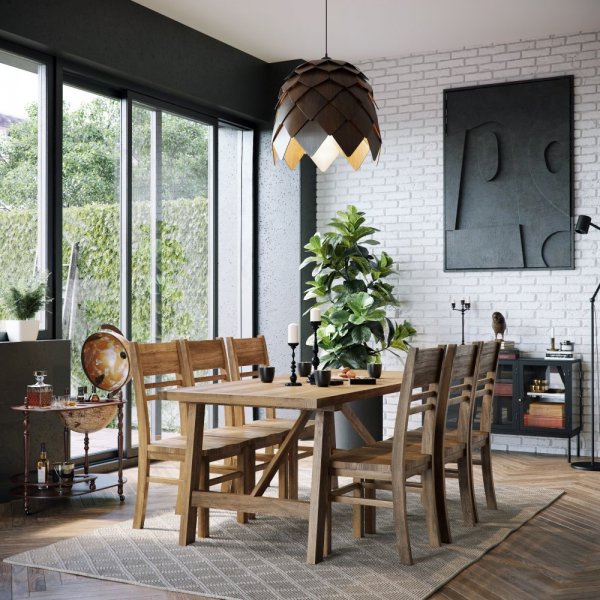 Woodforge vintage matbord i återvunnet trä Woodforge vintage matbord i återvunnet trä