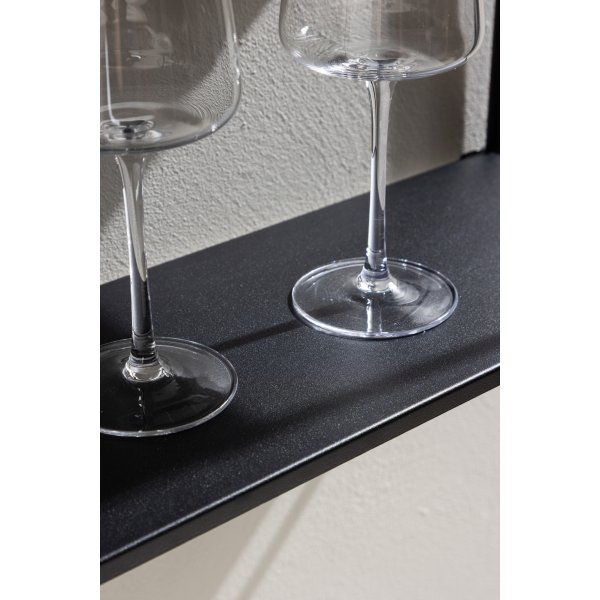 Lyon vägghylla 63 x 122 cm - Svart Lyon vägghylla 63 x 122 cm - Svart