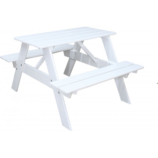 Mini Rasta bnkset fr barn - Vit + Textilrengring fr mbler