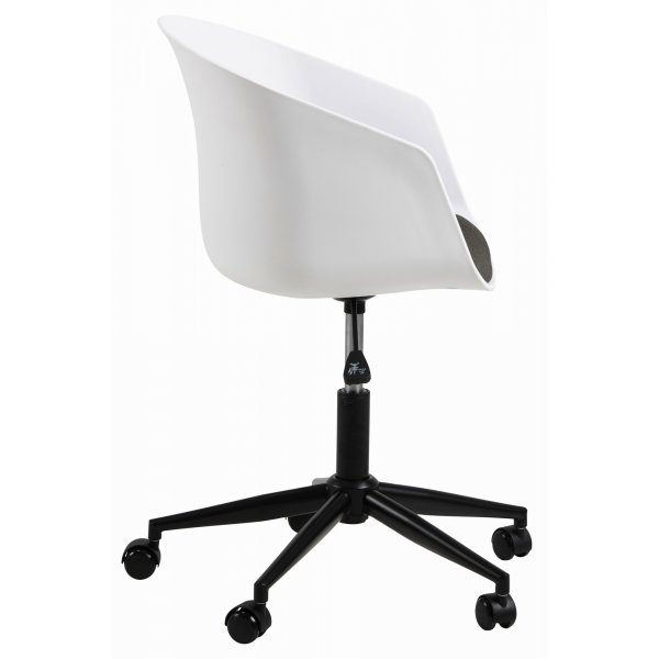 Chaise de bureau Moon - Blanc Chaise de bureau Moon - Blanc