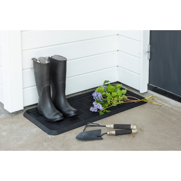 Gösta dörrmatta 45 x 75 cm - Svart Gösta dörrmatta 45 x 75 cm - Svart