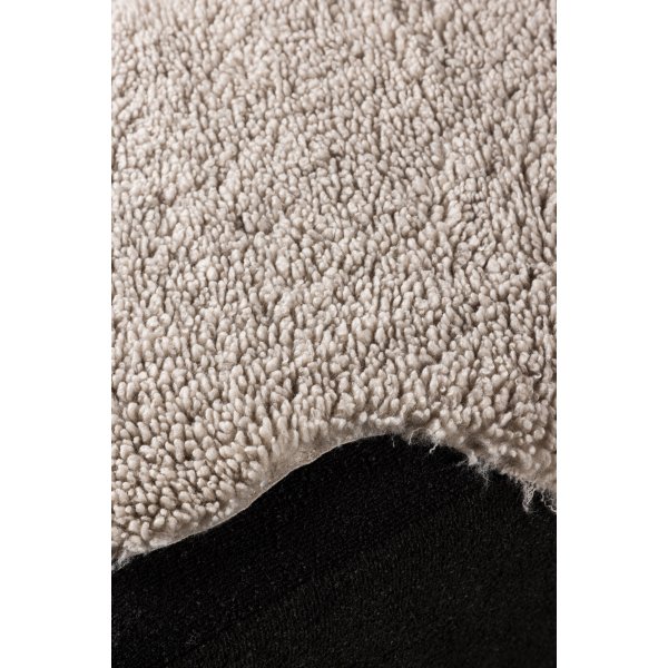 Plaid Katy 60x90 cm - Simili mouton gris clair Plaid Katy 60x90 cm - Simili mouton gris clair