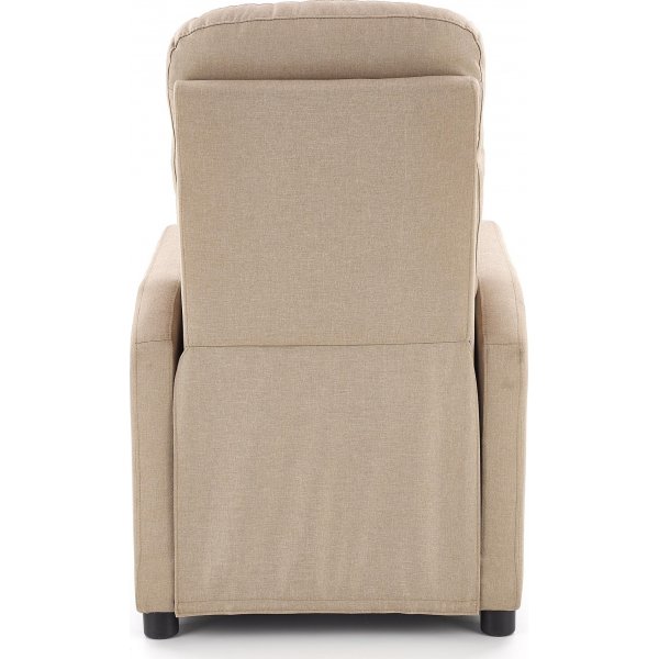 Fauteuil inclinable Gunvor en tissu beige Fauteuil inclinable Gunvor en tissu beige