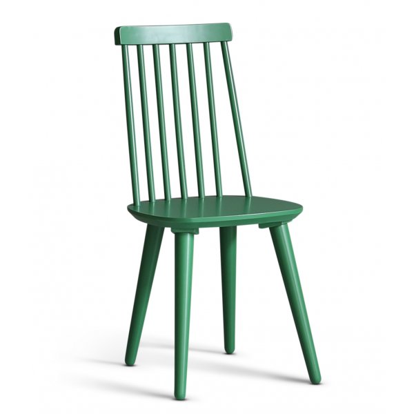 Dalsland matgrupp: Matbord i svart / ek med 6 st gröna pinnstolar Dalsland matgrupp: Matbord i svart / ek med 6 st gröna pinnstolar