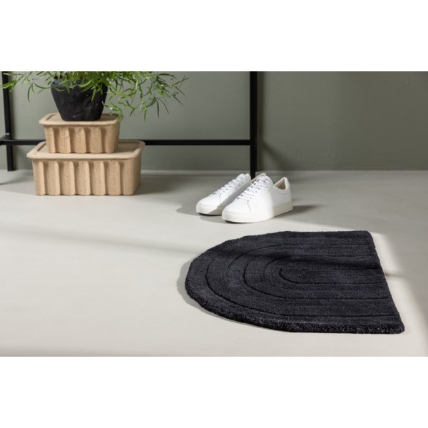 Nora matta 50 x 80 cm - Svart Nora matta 50 x 80 cm - Svart