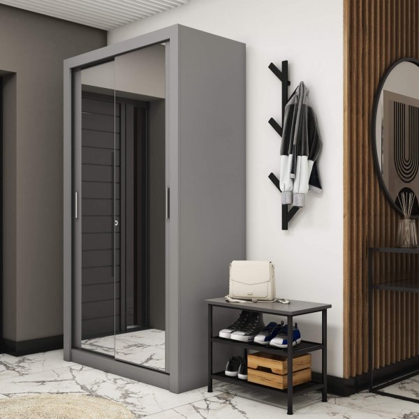 Armoire Einar 18 - Gris Armoire Einar 18 - Gris