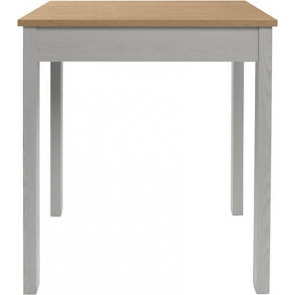 Table à manger Bryk 69 x 69 cm - Chêne Burlington/gris Table à manger Bryk 69 x 69 cm - Chêne Burlington/gris