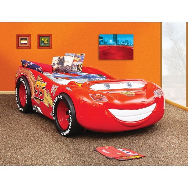 McQueen rallybil barnsng 90 x 180 cm