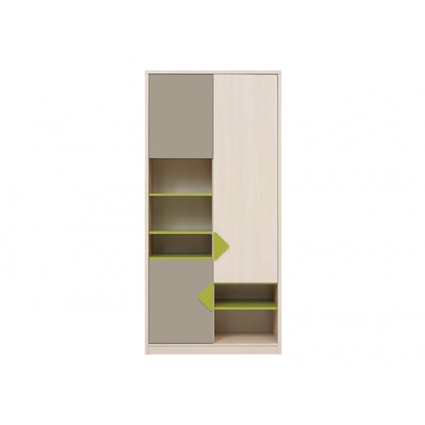 Willhelm bokhylla - Ek/beige