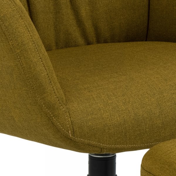 Fauteuil Heather avec repose-pieds - Orange