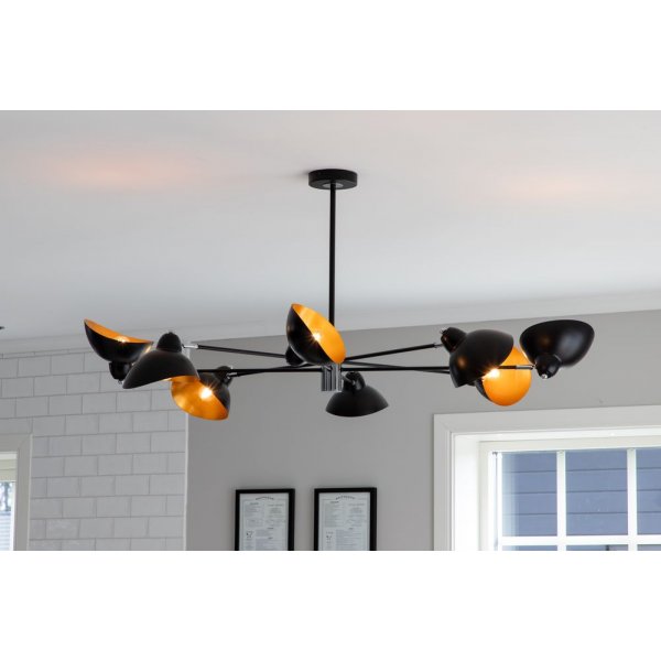 Karby Taklampa - Svart/koppar Karby Taklampa - Svart/koppar