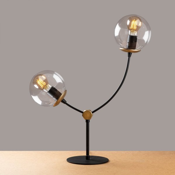 Lampe à poser Chromozom - Noir Lampe à poser Chromozom - Noir