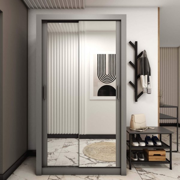 Armoire Einar 18 - Gris Armoire Einar 18 - Gris