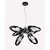 Bosone Pendellampa 6xLS - Svart