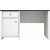 Salvador skrivbord 120 cm -  Vit/svart