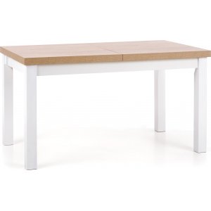 Callahan förlängningsbart matbord 140-220 cm - Sonoma ek/vit