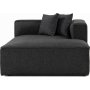 Mora divansoffa hger - Antracit