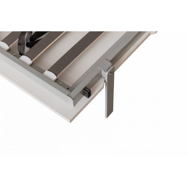 Sngskp 120200 cm horisonellt - Vit - Compact living