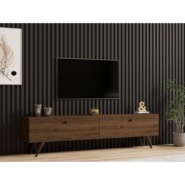 TV-bnk Paris i Valnt - 160 cm