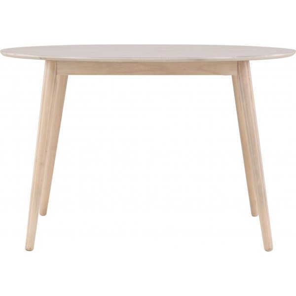 Flora matbord Ø120 cm - Whitewash Flora matbord Ø120 cm - Whitewash