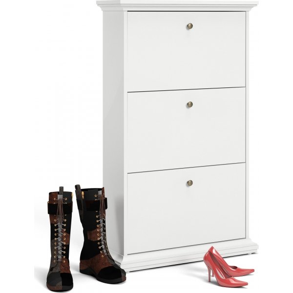 Meuble  chaussures Paris - Blanc