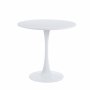 Astrid runt matbord Ø80 cm - Vit Astrid runt matbord Ø80 cm - Vit