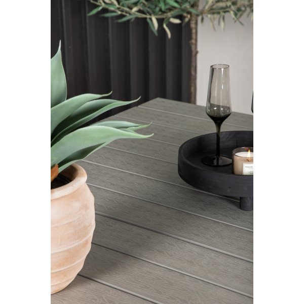 Levels matbord 160 x 100 cm - Gr/Vit