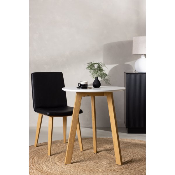 Leonora eettafel 65 cm - Wit