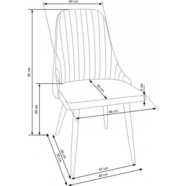 Stoel Jeremy - Greige & Eiken look Stoel Jeremy - Greige & Eiken look