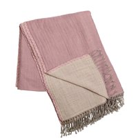 Pläd Dominic 130x170 cm - Rosa Pläd Dominic 130x170 cm - Rosa