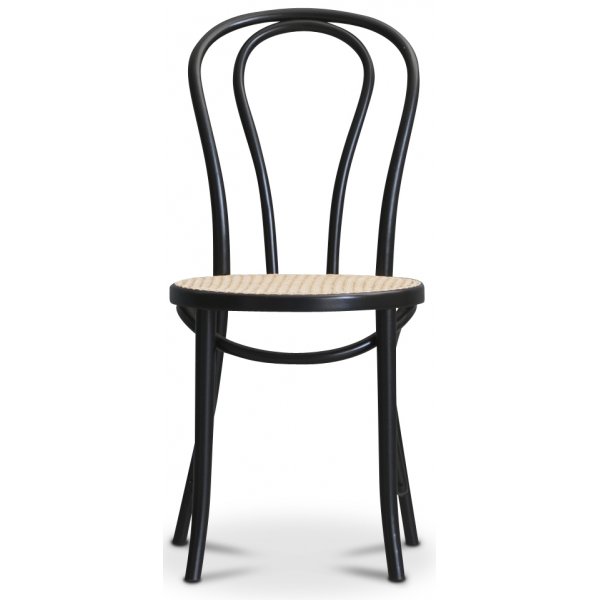 No 18 matstol med rottingsits - Valfri frg p stomme