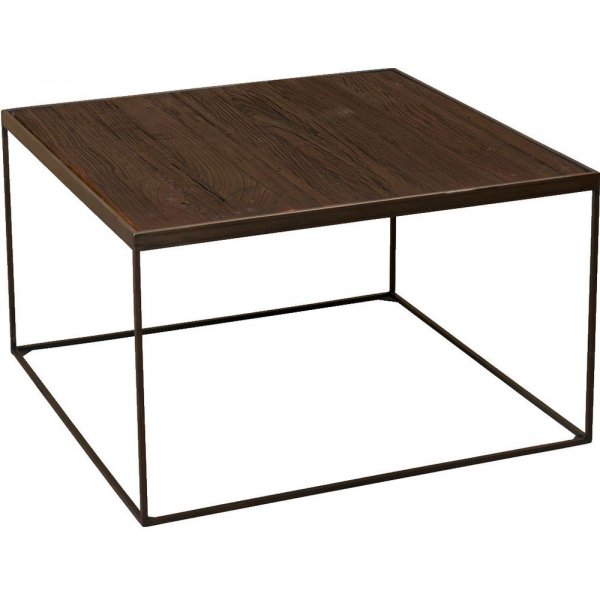 Table basse Flakeberg 80 x 80 cm - Aulne rustique