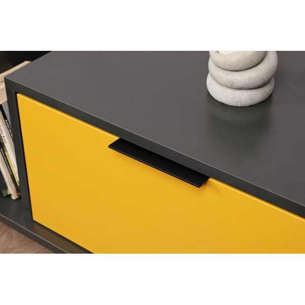 Ibiza TV-b�nk - Gul/antracit