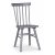 Groupe de salle  manger Sintorp, table  manger ronde 115 cm avec 4 chaises grises Orust - Marbre blanc (Stratifi)