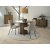 Table ronde Mood en noyer - 120 cm