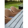 Oxford utegrupp, grtt bord 220 cm inkl 6 st valetta naturfrgade matstolar