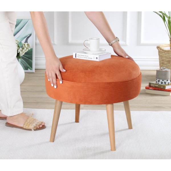 Romley sittpuff - Orange Romley sittpuff - Orange