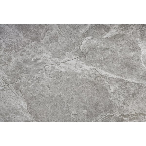 Table à manger Valentino 160-220 x 90 cm - Marbre gris/gris clair/or Table à manger Valentino 160-220 x 90 cm - Marbre gris/gris clair/or