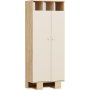 Timmermanskast - Grenen/beige