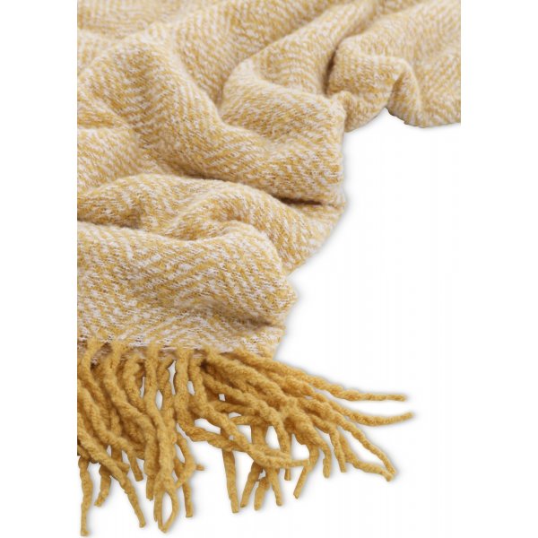 Plaid chin 130x170 cm - Jaune