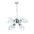 Bosone Pendellampa 6xLS - Vit