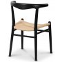 Matgrupp Pegani matbord i marmor inkl 6 st Berit matstol - Mrk marmor/natur repsits