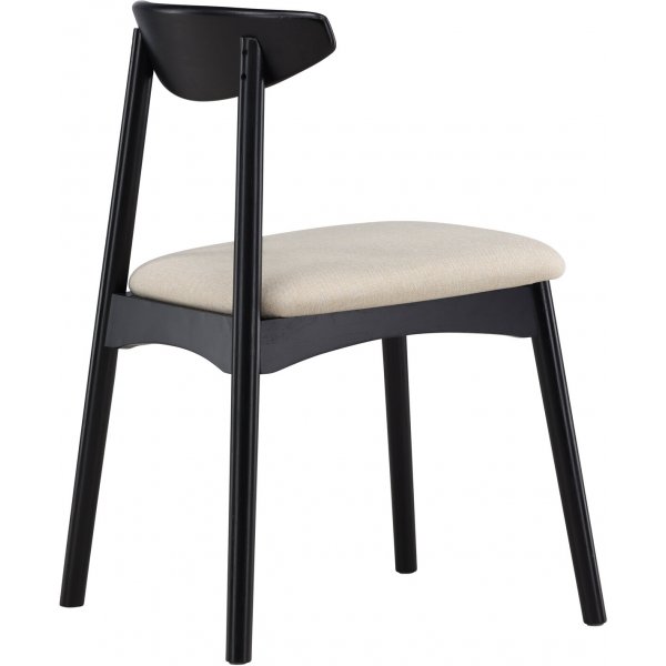 Ven matstol - Svart