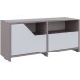 Nexus hallbnk - Ljus mocca/vit