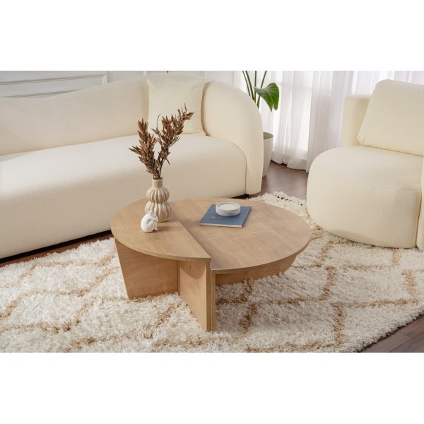 Orion soffbord 90 x 90 cm - Ek