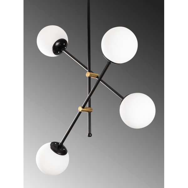 Plafonnier Mudoni 631-S - Noir